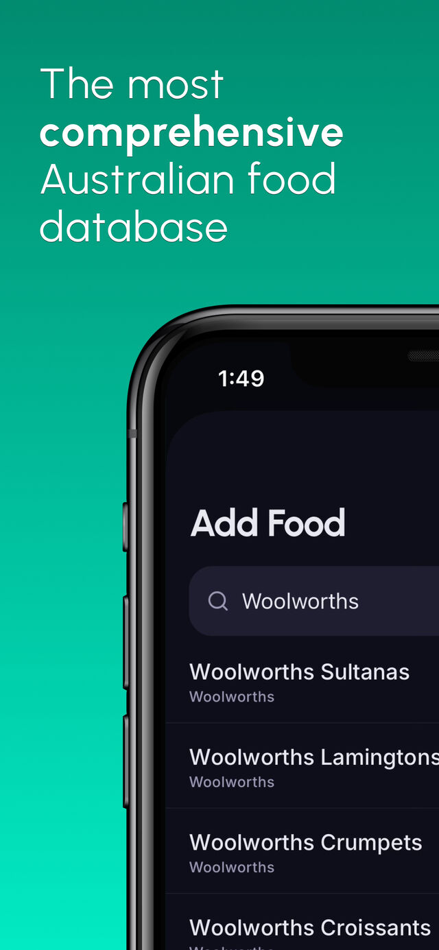 The most comprehensive Australian food database